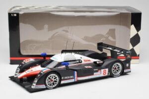 Peugeot 908 HDi LMP1 #8 S. Sarrazin / P. Lamy / S. Bourdais 24 Hours of Le Mans 2nd 2007 Minichamps 1:18 150071208 Diecast - image 6 of 6