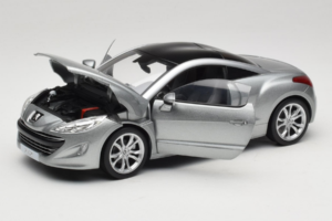 Peugeot RCZ Mercury Grey Norev 1:18 184875 Diecast - image 2 of 8