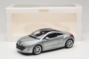 Peugeot RCZ Mercury Grey Norev 1:18 184875 Diecast - image 8 of 8