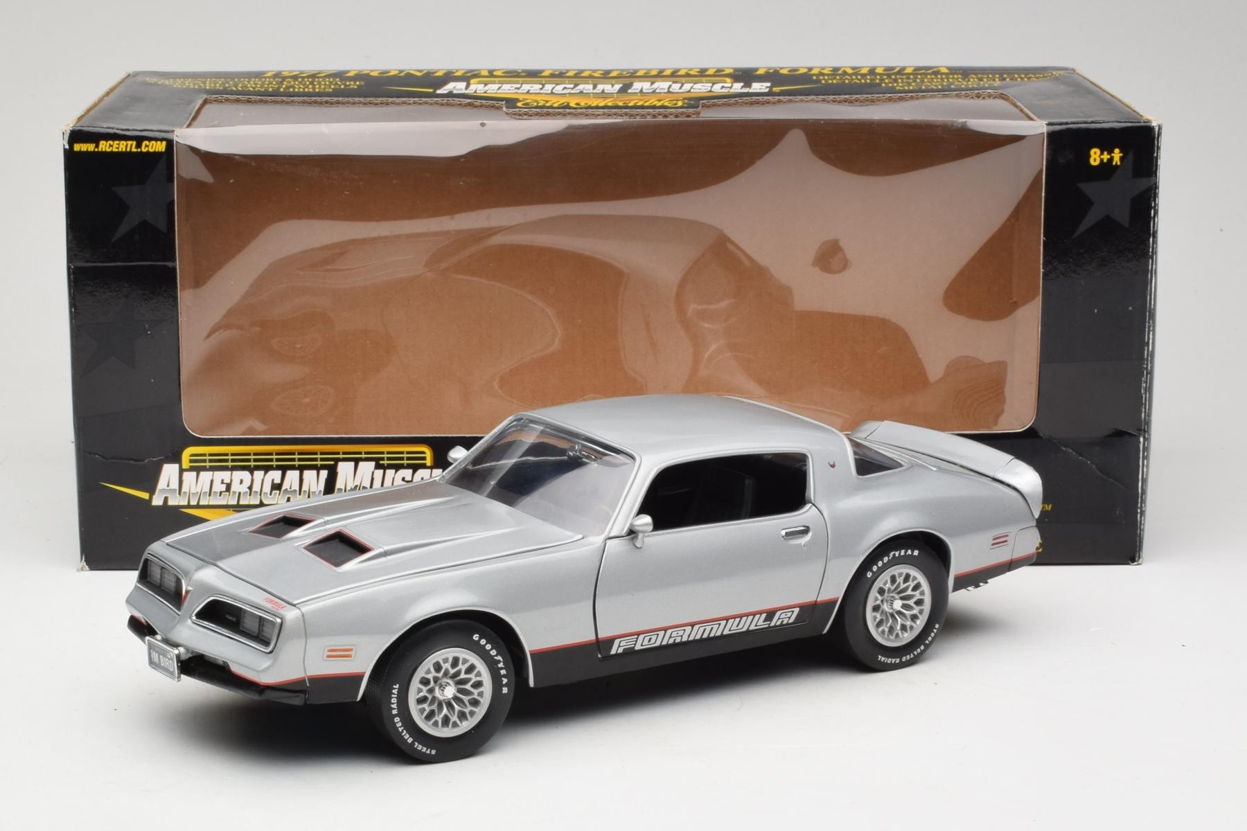 Firebird Formula 1977 1:18 ERTL Diecast Silver