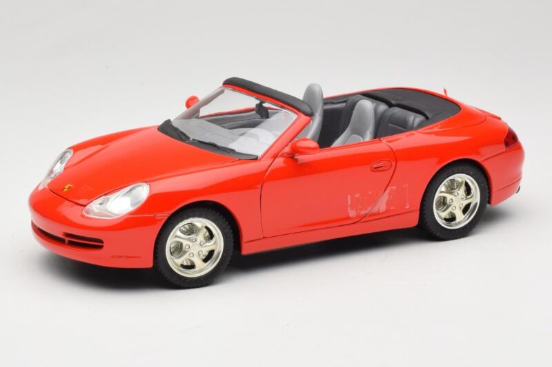 Porsche 911 996 Cabriolet Red Mira 1:18 06930 Diecast