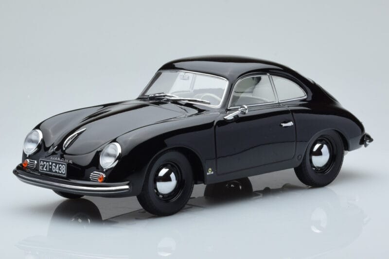 Porsche 356 Black Norev 1:18 187451 Diecast
