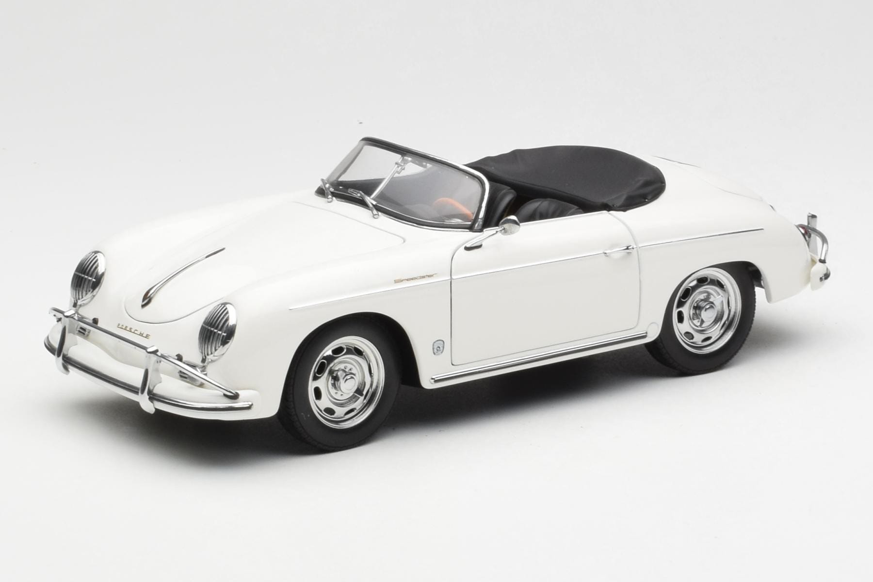 AUTOart Porsche 356A Speedster 1:18 White Diecast Model