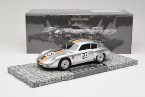 Porsche 356B 1600 GS Carrera GTL Abarth #23 G. Koch GP Solitude 1962 Minichamps 1:18 107626823 Resin - image 6 of 6