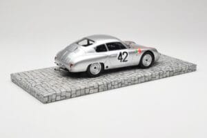 Porsche 356B 1600 GS Carrera GTL Abarth #42 H. Herrmann / H. Linge Targa Florio 1962 Minichamps 1:18 107626842 Resin - image 2 of 6