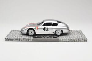 Porsche 356B 1600 GS Carrera GTL Abarth #42 H. Herrmann / H. Linge Targa Florio 1962 Minichamps 1:18 107626842 Resin - image 3 of 6