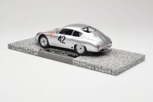 Porsche 356B 1600 GS Carrera GTL Abarth #42 H. Herrmann / H. Linge Targa Florio 1962 Minichamps 1:18 107626842 Resin - image 5 of 6