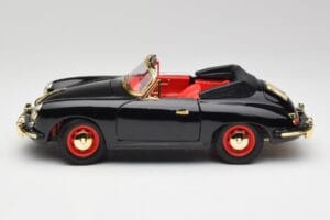 Porsche 356B Cabriolet Black Bburago 1:18 3031D Diecast - image 4 of 8