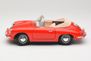 Porsche 356B Cabriolet Red Tchibo 1:18 45703 Diecast - image 4 of 8