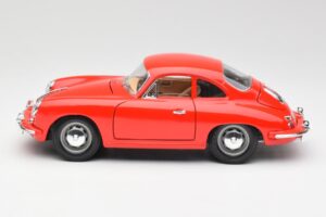 Porsche 356B Red Bburago 1:18 3021 Diecast - image 4 of 8