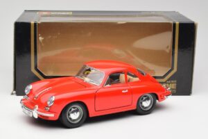 Porsche 356B Red Bburago 1:18 3021 Diecast - image 8 of 8