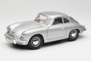 Porsche 356B Silver Bburago 1:18 3021-M1 Diecast