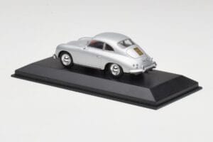 Porsche 356B Coupe Silver Minichamps 1:43 400064321 Diecast - image 3 of 4