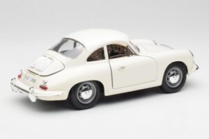 Porsche 356B White Bburago 1:18 3021-M3 Diecast - image 3 of 8