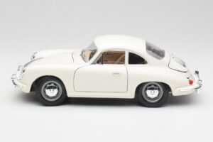 Porsche 356B White Bburago 1:18 3021-M3 Diecast - image 4 of 8