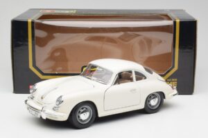 Porsche 356B White Bburago 1:18 3021-M3 Diecast - image 8 of 8