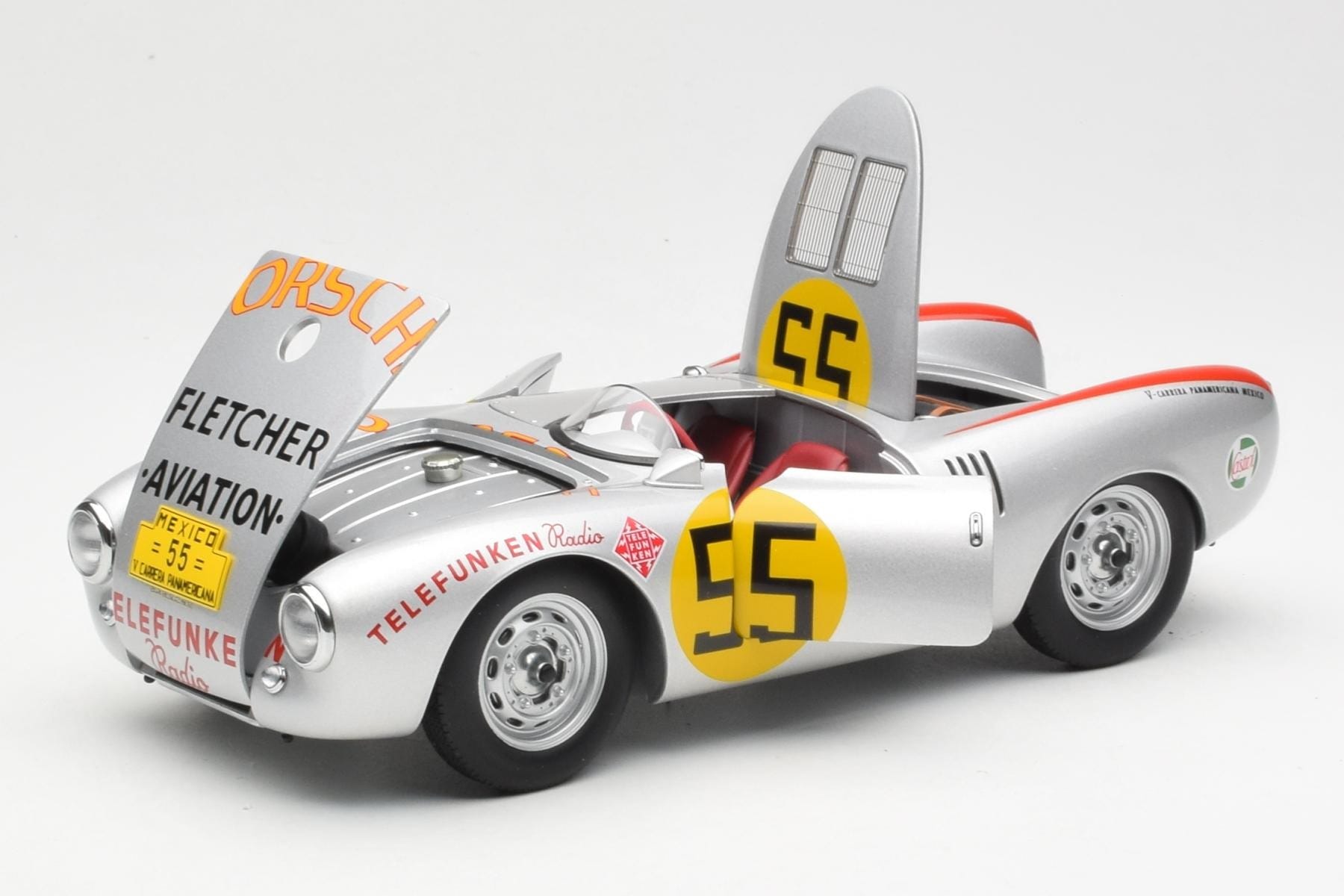 Porsche 550-1500 RS Spyder #55 H. Herrmann Carrera Panamericana