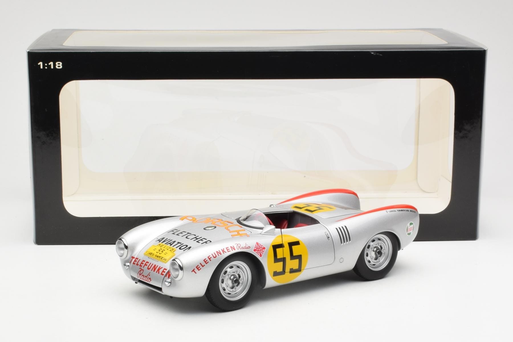 Porsche 550-1500 RS Spyder #55 H. Herrmann Carrera Panamericana