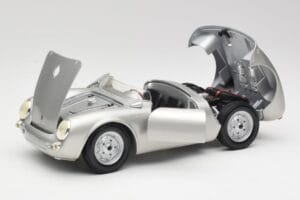 Porsche 550 A Spyder Silver Maisto 1:18 50314 Diecast - image 2 of 8
