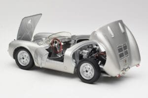 Porsche 550 A Spyder Silver Maisto 1:18 50314 Diecast - image 5 of 8