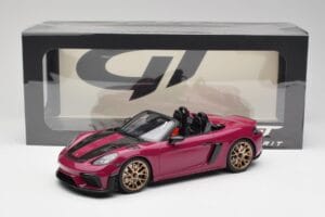 Porsche 718 982 Spyder RS Weissach Package Ruby Star Neo GT Spirit 1:18 GT486 Resin - image 6 of 6