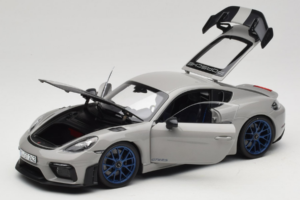 Porsche 718 Cayman 982 GT4 RS Weissach Package Chalk Norev 1:18 187253 Diecast - image 3 of 8