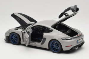 Porsche 718 Cayman 982 GT4 RS Weissach Package Chalk Norev 1:18 187253 Diecast - image 5 of 8