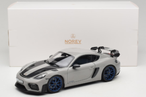 Porsche 718 Cayman 982 GT4 RS Weissach Package Chalk Norev 1:18 187253 Diecast - image 8 of 8