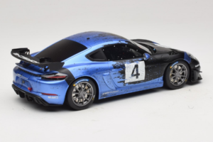 Porsche 718 Cayman GT4 RS Clubsport Black Blue Otto 1:18 OT469 Resin - image 2 of 6