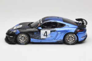 Porsche 718 Cayman GT4 RS Clubsport Black Blue Otto 1:18 OT469 Resin - image 3 of 6