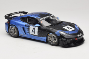 Porsche 718 Cayman GT4 RS Clubsport Black Blue Otto 1:18 OT469 Resin - image 4 of 6