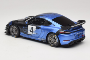 Porsche 718 Cayman GT4 RS Clubsport Black Blue Otto 1:18 OT469 Resin - image 5 of 6