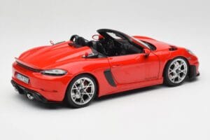 Porsche 718 Spyder RS Guards Red Norev 1:18 187271 Diecast - image 3 of 8