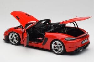 Porsche 718 Spyder RS Guards Red Norev 1:18 187271 Diecast - image 5 of 8