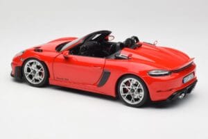 Porsche 718 Spyder RS Guards Red Norev 1:18 187271 Diecast - image 7 of 8