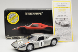 Porsche 904 GTS #1 Japan Grand Prix 1964 Minichamps 1:18 183646701 Diecast - image 8 of 8