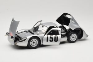 Porsche 904 GTS #150 E. Bohringer Rally Monte Carlo 1965 Class Winner Minichamps 1:18 180656750 Diecast - image 2 of 8