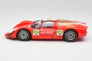 Porsche 906E BP World Record Runs Monza 1967 Minichamps 1:18 100676100 Diecast - image 4 of 8