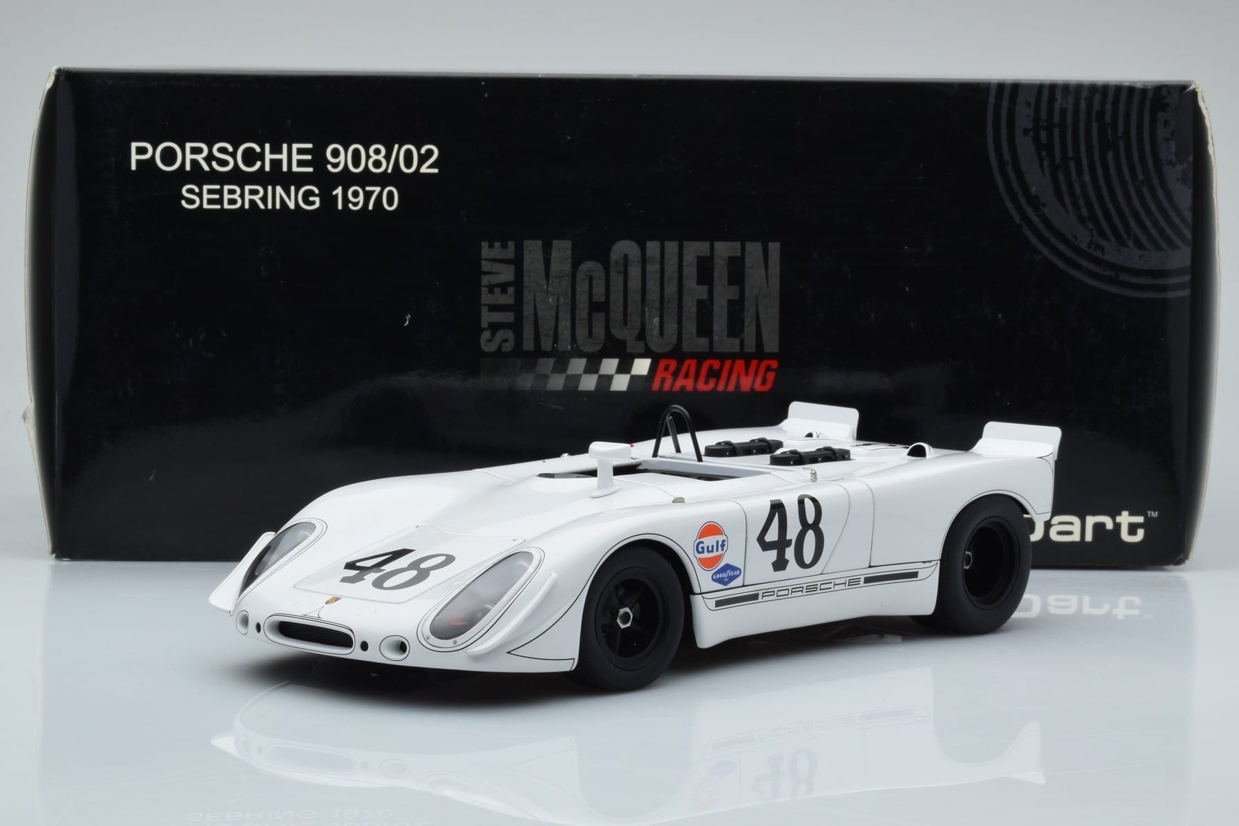 Porsche 908/02 #48 S. McQueen / P. Revson 12 Hours of Sebring 2nd