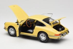 Porsche 911 901 Champagne Yellow Kyosho 1:18 08969Y Diecast - image 5 of 8
