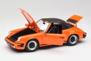 Porsche 911 930 Carrera 3.2 Targa Orange Minichamps 1:18 100063064 Diecast - image 2 of 8
