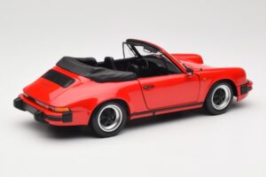 Porsche 911 930 Carrera 3.2 Cabriolet Guards Red Minichamps 1:18 110063030 Diecast - image 3 of 8