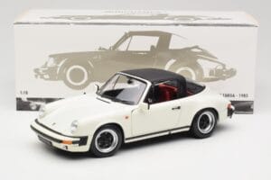 Porsche 911 930 Carrera Targa 3.2 Grand Prix White Minichamps 1:18 100063062 Diecast - image 8 of 8