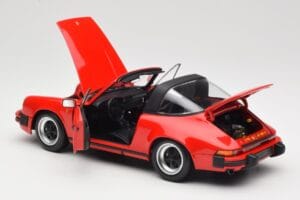 Porsche 911 930 Carrera Targa 3.2 Guards Red Minichamps 1:18 100063061 Diecast - image 6 of 9