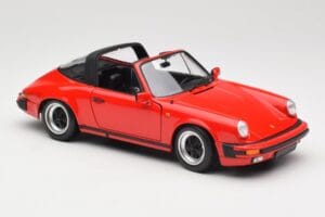 Porsche 911 930 Carrera Targa 3.2 Guards Red Minichamps 1:18 100063061 Diecast - image 7 of 9