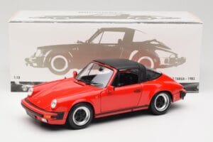 Porsche 911 930 Carrera Targa 3.2 Guards Red Minichamps 1:18 100063061 Diecast - image 9 of 9