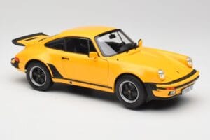 Porsche 911 930 Turbo 3.0 Yellow Norev 1:18 187579 Diecast - image 6 of 8