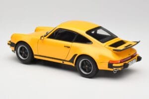 Porsche 911 930 Turbo 3.0 Yellow Norev 1:18 187579 Diecast - image 7 of 8