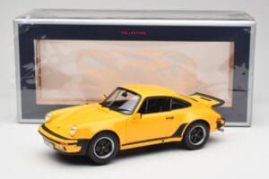Porsche 911 930 Turbo 3.0 Yellow Norev 1:18 187579 Diecast - image 8 of 8