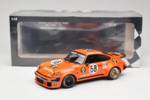 Porsche 911 934 Jagermeister #68 C. Poulain / D. Feitler 24 Hours of Le Mans 1978 Minichamps 1:18 155786468 Diecast - image 6 of 6